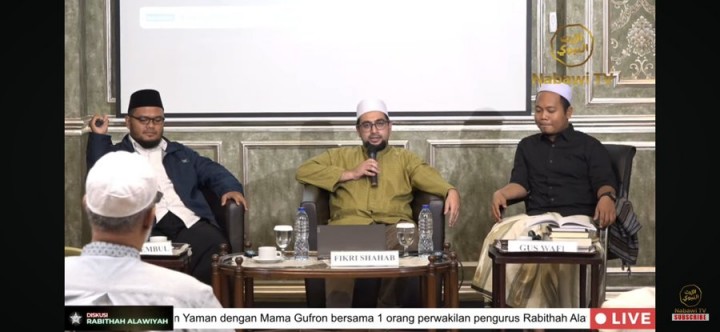 Trending di X, Guru Gembul Kritik Habaib di Markas Rabithah Alawiyah. (Tangkapan Layar)