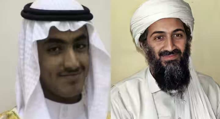 Hamza Bin Laden (kiri) dan Osama bin Laden /AFP