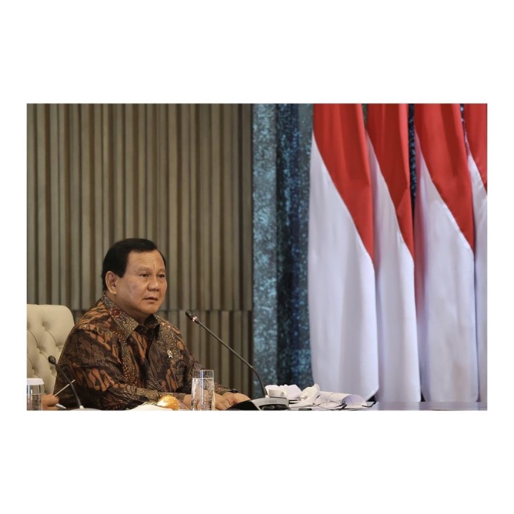 Luhut Tegaskan Prabowo Subianto Komitmen Lanjutkan Pembangunan IKN. (X/@prabowo)