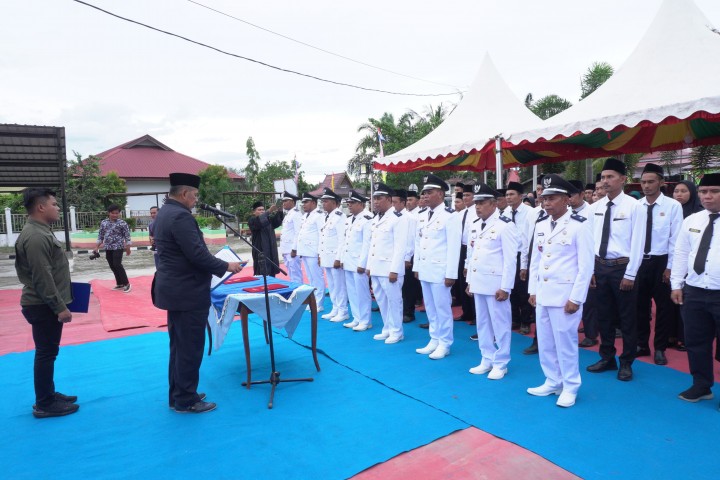 Alfedri Lantik 8 Penghulu dan Bapekam Kecamatan Sungai Mandau, Ada Penghulu Menjabat Sampai 2031