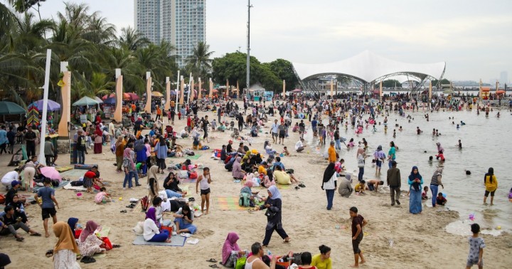 Pantai Ancol. Sumber: suara.com