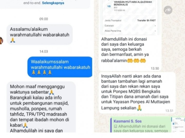 Bukti Transfer Hanya Editan, Berikut Aksi Penipu Ini Mengatas Namakan Kasmarni