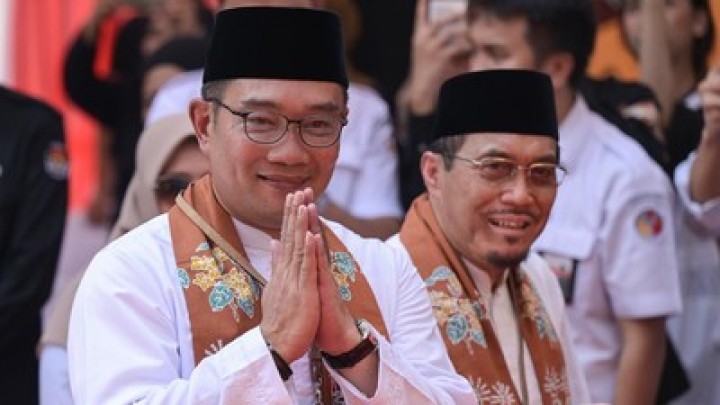 Ridwan Kamil-Suswono Dapat Dukungan dari Komunitas Ojek Online di Pilkada DKI Jakarta 2024. (X/Foto)