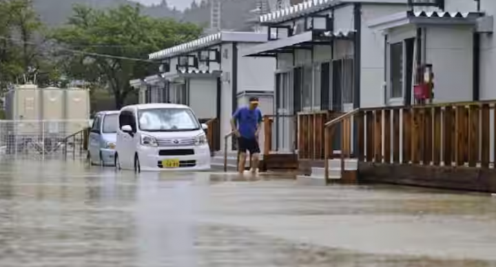 Jepang Tengah Dilanda Hujan Lebat dan Banjir