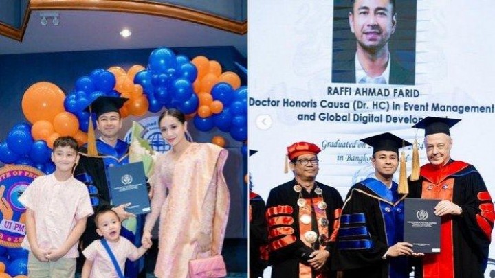 Ungkap Kejanggalan Kampus Raffi Ahmad Peroleh Gelar Doktor Kehormatan, Netizen Temui Fakta Mencengangkan. (Screenshot @raffinaghita1717)