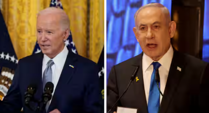 Presiden Amerika Serikat Joe Biden (kiri) dan Perdana Menteri Israel Benjamin Netanyahu (kanan) /Reuters