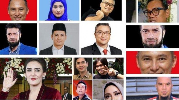 Tak Hanya Komeng, Ini Sederet Artis Tanah Air yang Dilantik jadi Anggota Dewan. (X/Foto)