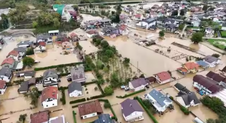 Banjir di Bosnia /Reuters