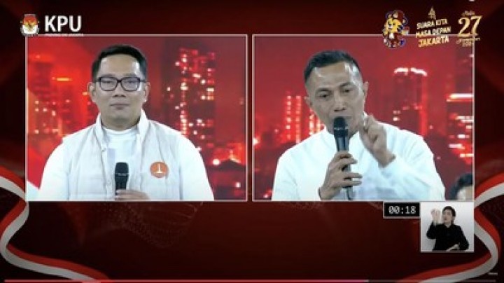 Dharma Pongrekun Ditertawakan Tim RK Gegara Sebut Covid-19 Agenda Terselubung Asing. (Tangkapan Layar)