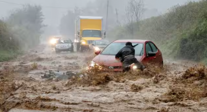 Gambar representatif Badai Helene /Reuters