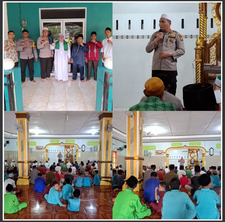 Sholat Jum'at Keliling, Cooling System, Kapolsek Minas Sambangi Jama'ah Masjid Al-Ikhlas Minas Timur 