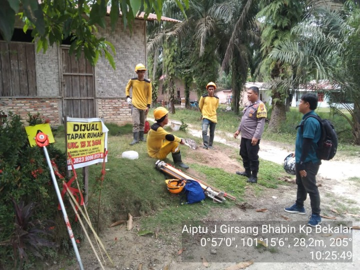 Cooling System Kamtibmas, Bhabinkamtibmas Polsek Kandis Tingkatkan Kegiatan Sambang Kampung