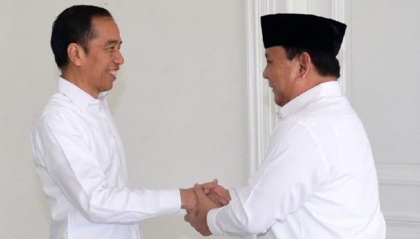 Presiden terpilih Prabowo Subianto dan Presiden RI Joko Widodo. Sumber: cnbc