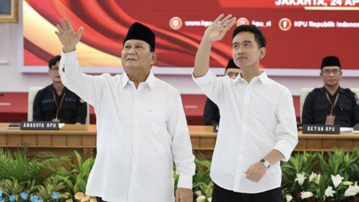 Prabowo Subianto dan Gibran Rakabuming Raka