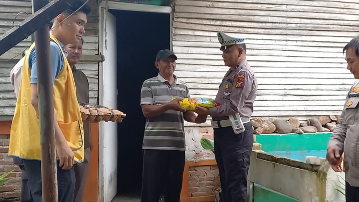 Bahan Pokok Makanan jadi saksi Polsek Mandau Serukan  Pilkada Damai 2024