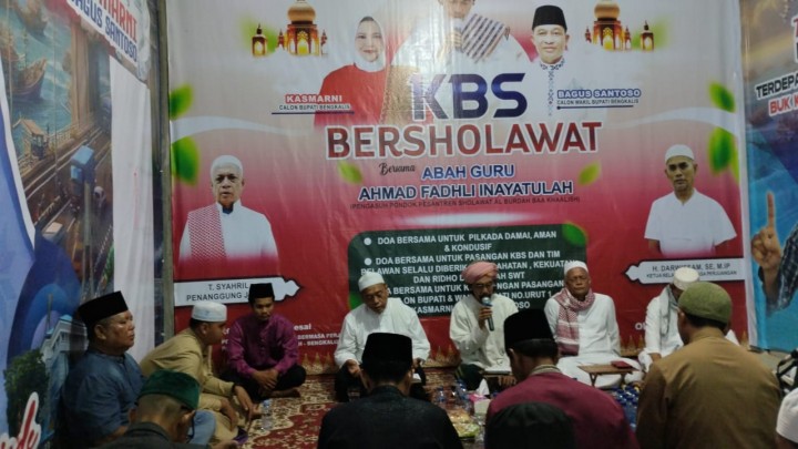 Sholawat dan Doa Bersama Untuk Kemenangan Kasmarni Bagus Santoso 