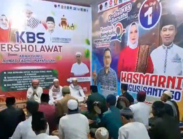 Antusias 300 Jamaah Hadiri KBS Bersholawat