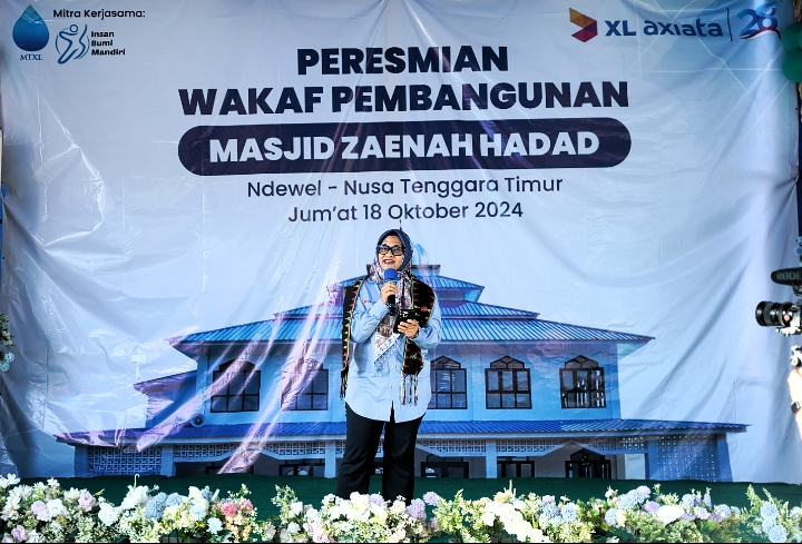 Peresmian Masjid Zaenah Hadad di NTT: Komitmen XL Axiata untuk Masyarakat Terpencil