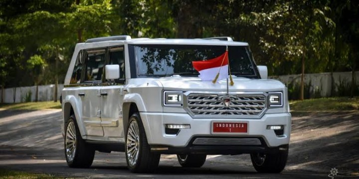 Mobil Kepresidenan Prabowo Subianto