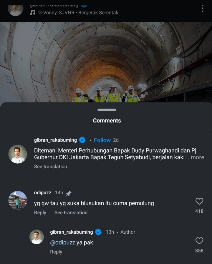 Sikap Wapres Gibran Tandai Komentar Netizen yang Menghiannya saat Blusukan Jadi Sorotan. 