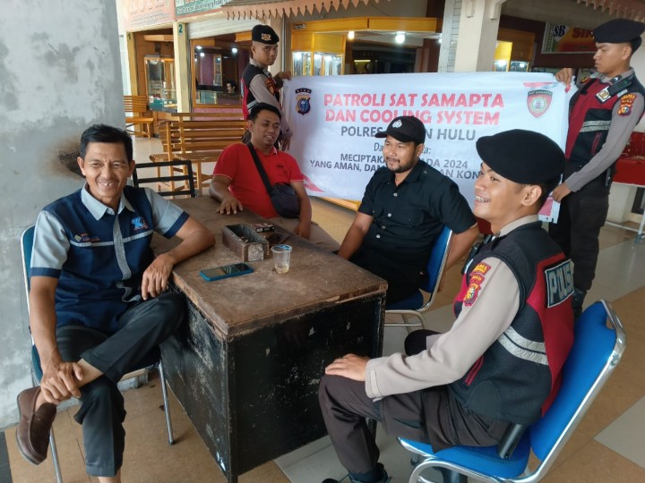 Cooling System dan Patroli Satgas II Preventif Ops Mantap Praja Lancang Kuning 2024