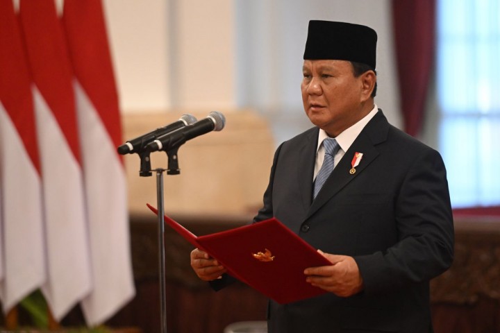 Presiden RI Prabowo Subianto. Sumber: kompas.com