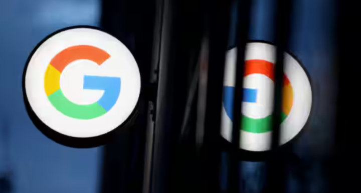 Gambar logo Google /Reuters