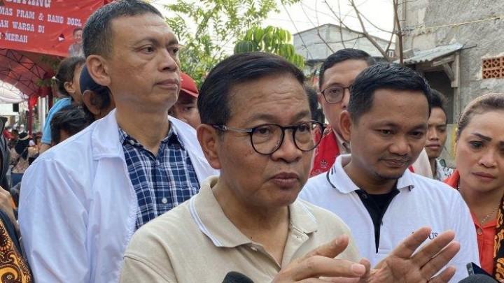 Calon Gubernur DKI Jakarta nomor urut tiga Pramono. Sumber: wartakota