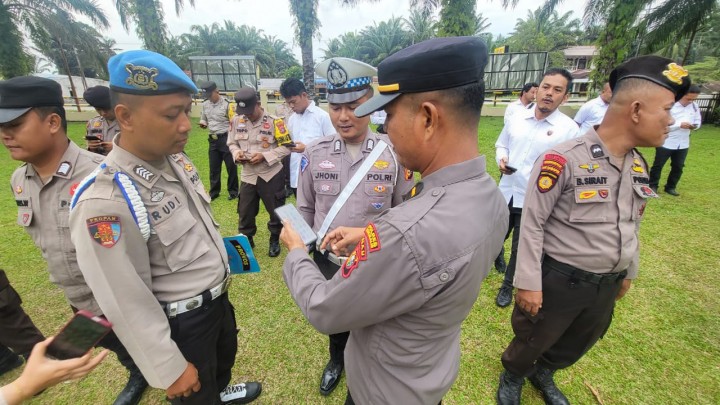 Giat Waskat Terhadap Personil Polsek Pinggir Soal Judi Online