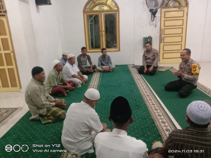 OMP LK24, Personel Polsek Tandun Sholat Berjamaah Sekaligus Cooling System