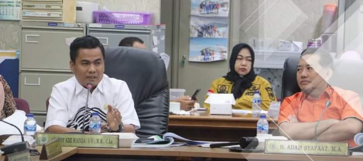 Wakil ketua DPRD Budiman Lubis ikuti RDP Dengan DPKH 