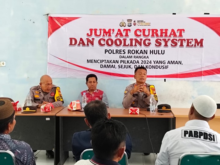 Kasat Binmas Pimpin Cooling System Bersama Masyarakat untuk Ciptakan Situasi Pilkada 2024 yang Aman dan Kondusif