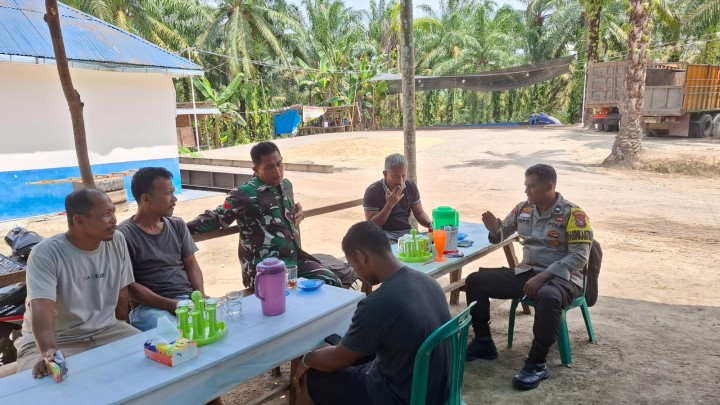 Personil Polsek Pinggir Laksanakan Minggu Kasih dan Cooling System