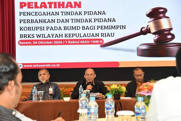 Pelatihan Pencegahan Tindak Pidana Perbankan yang Ditaja BRK Syariah