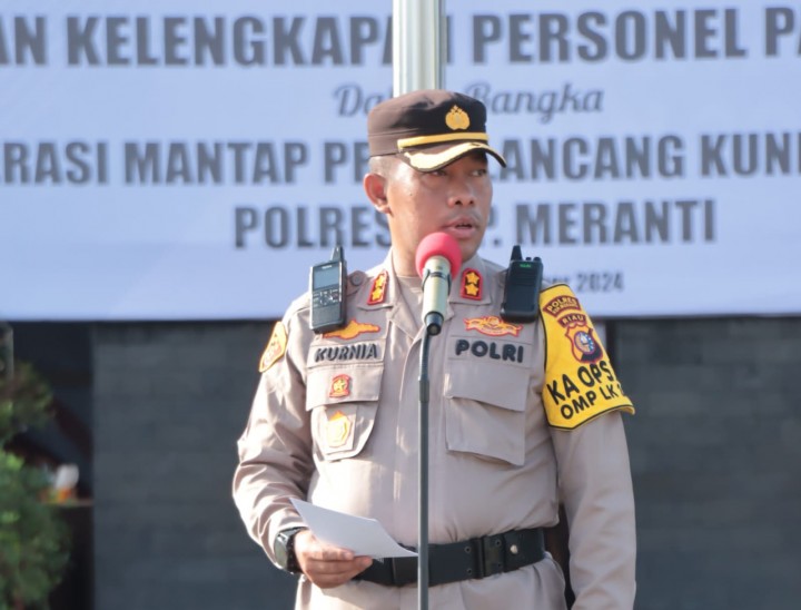 Gelar Apel Perlengkapan, Kapolres Pastikan Personel Siap Laksanakan PAM TPS Pilkada