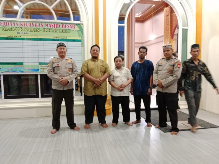 Polsek Kabun Giat Coolling System Bersama Jema'a, Wujudkan Pilkada Tahun 2024 Yang Aman Dan Damai