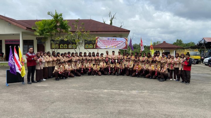 Cooling System Bersama Saka Bhayangkara Polsek Mandau