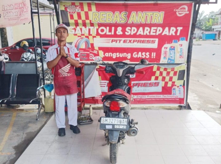 Gratis Cek Motor di Bengkel Resmi Honda