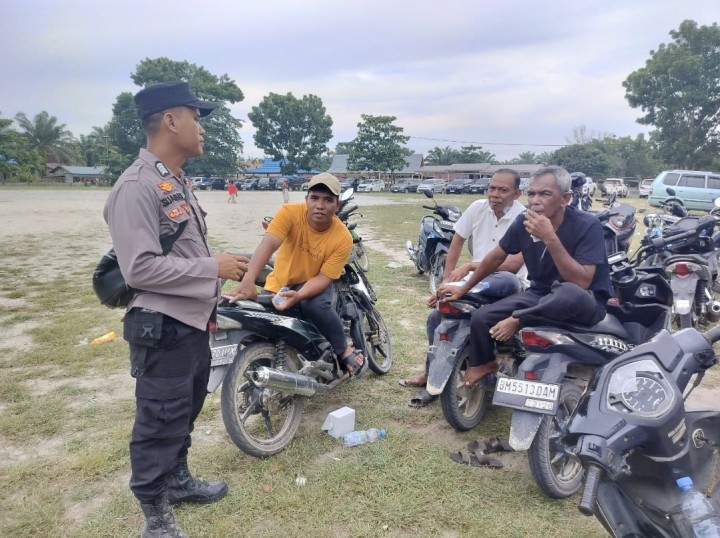 Sosialisasi dan penggalangan Colling system, Anggota Bhabin Bersama Kemitraan Sambang Warga Binaan