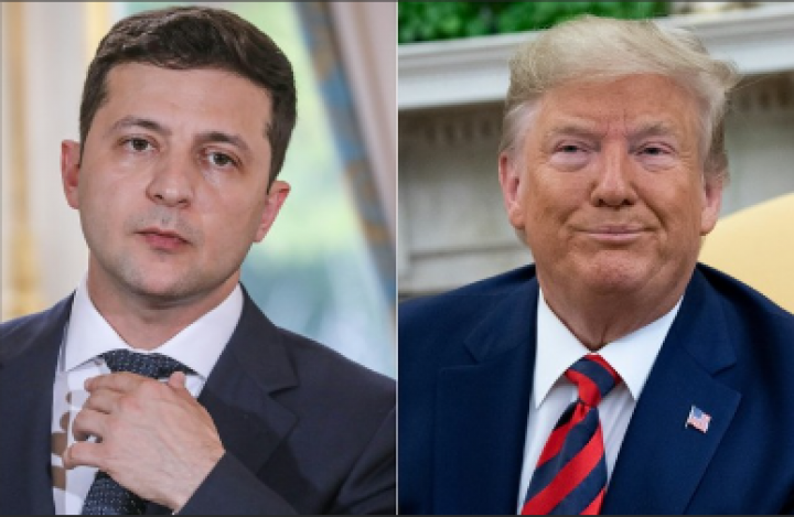 Volodymyr Zelensky (kiri) dan Donald Trump (kanan) /rappler.com