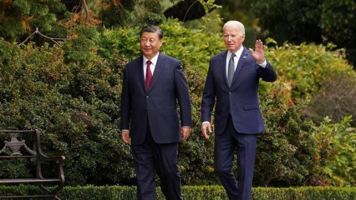 Xi Jinping dan Joe Biden