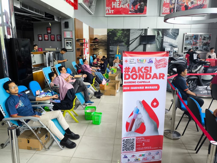 CDN Riau gelar donor darah 