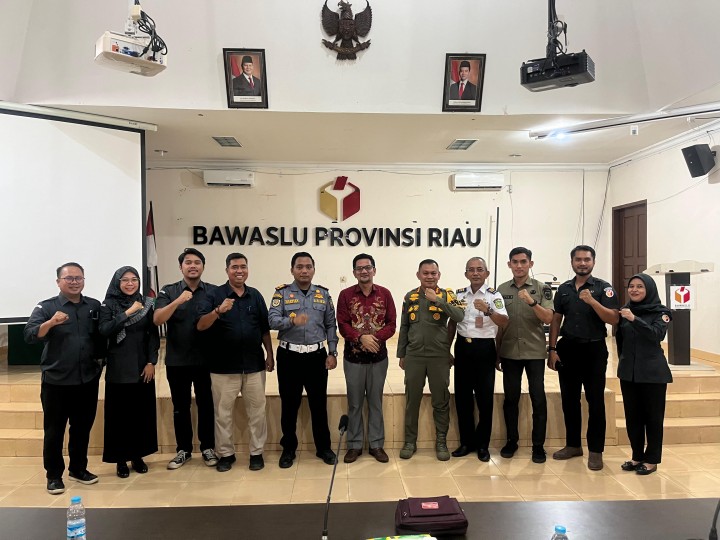 Bawaslu Riau Gelar Rapat Koordinasi Perkuat Pengawasan Kampanye Pemilu 2024