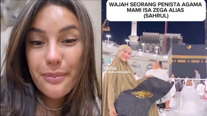 Nikita Mirzani Kecam Aksi Umrah Transgender Isa Zega, Pakai Ihram Wanita - Dikecam Warganet. 