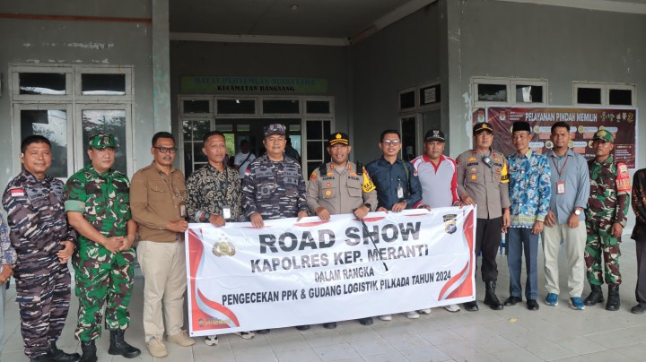 Kapolres Bersama Unsur Terkait Lakukan Road Show Tinjau Kantor & Gudang PPK Di Pulau Terluar