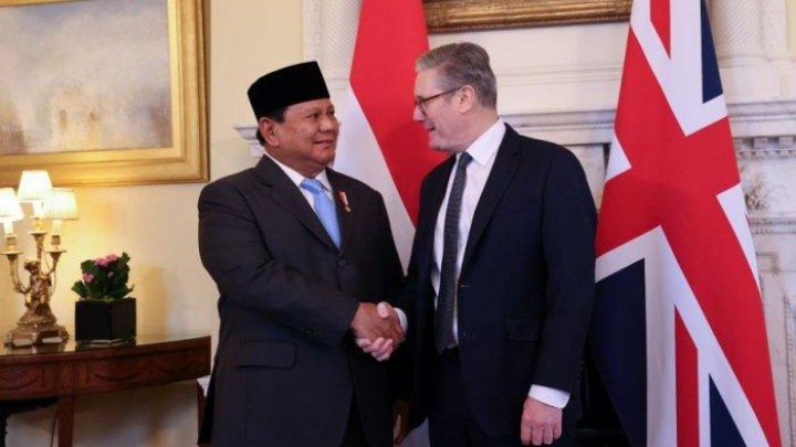 Bertemu PM Inggris, Prabowo: Kehormatan Bagi Saya Lihat Dalam Downing Street.