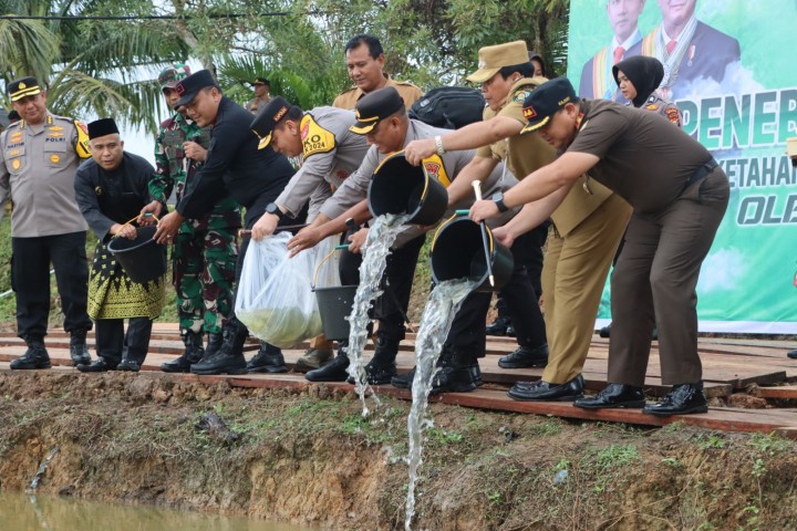 Kapolda Riau Kunjungi Polres Rokan Hulu Tingkatkan Sinergi Dan Dukung Ketahanan Pangan