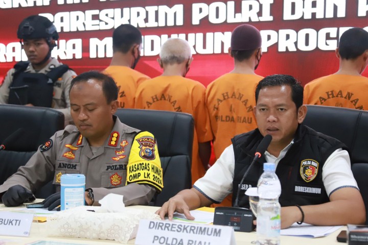 Gebrakan Polda Riau: Dalam Sebulan Ungkap 16 Kasus Perdagangan Orang