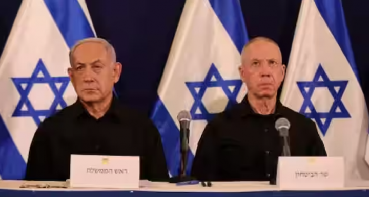 Perdana Menteri Israel, Benjamin Netanyahu (kiri) dan Menteri Pertahanan Yoav Gallant (kanan) /AFP 