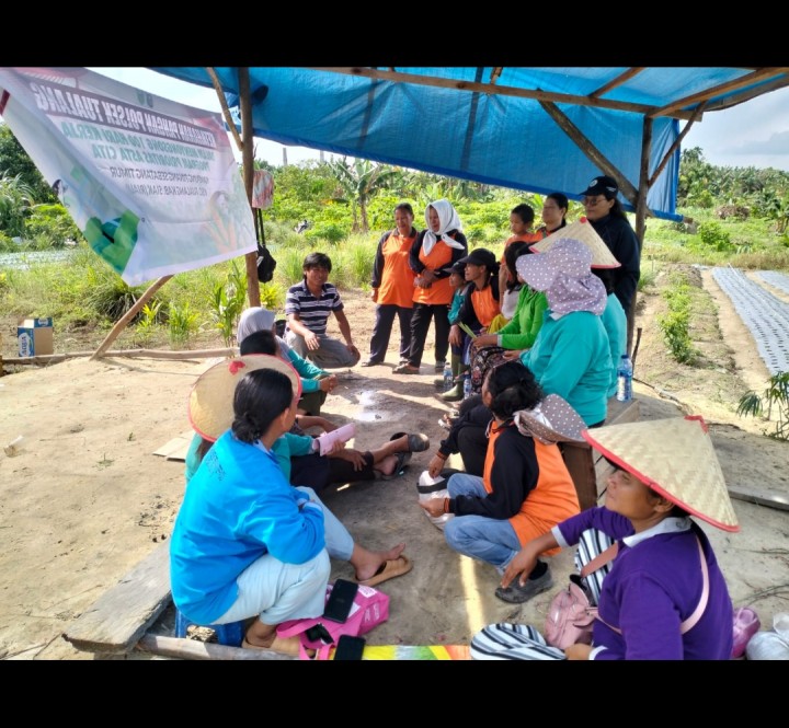 Cooling System, Bhabinkamtibmas Polsek Tualang Kampung Maredan Sambangi Para Pekerja dan Sampaikan Ini